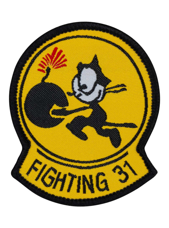 Mil-Com-Packung mit Luftwaffen-Militärflicken zum Aufnähen, Militärflicken auf Karte