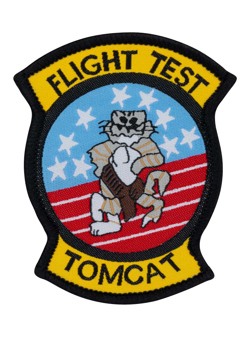 Mil-Com-Packung mit Luftwaffen-Militärflicken zum Aufnähen, Militärflicken auf Karte