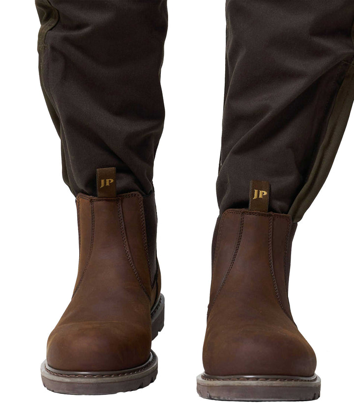 JACK PYKE Steel Toe Capped Safety Dealer Boots Brown