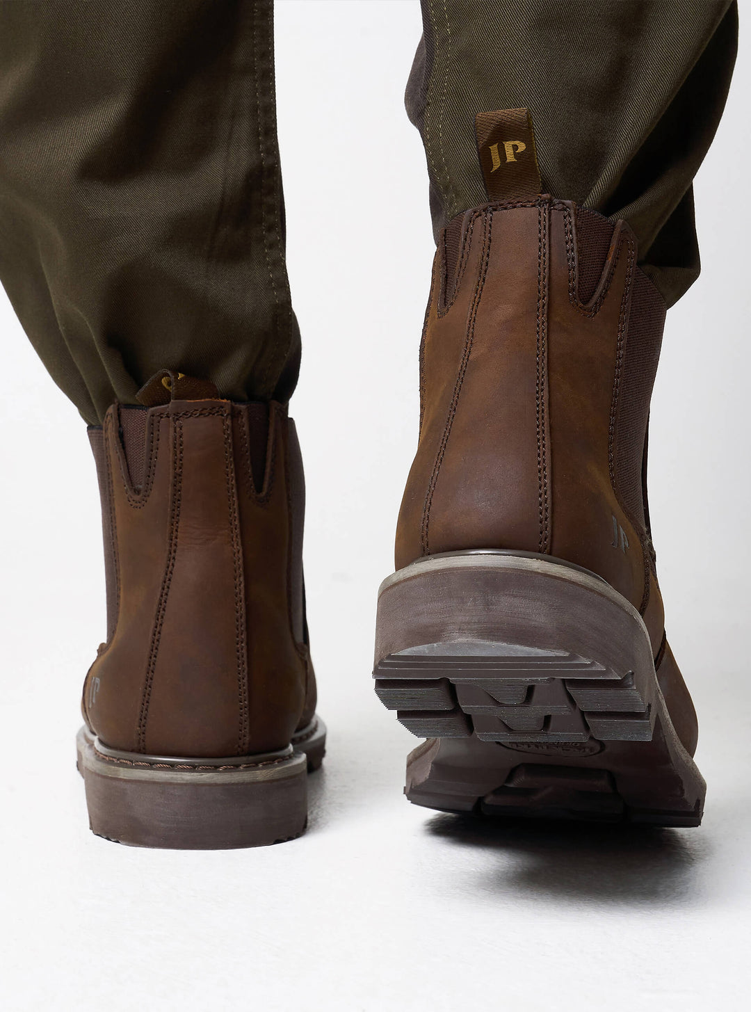 JACK PYKE Steel Toe Capped Safety Dealer Boots Brown