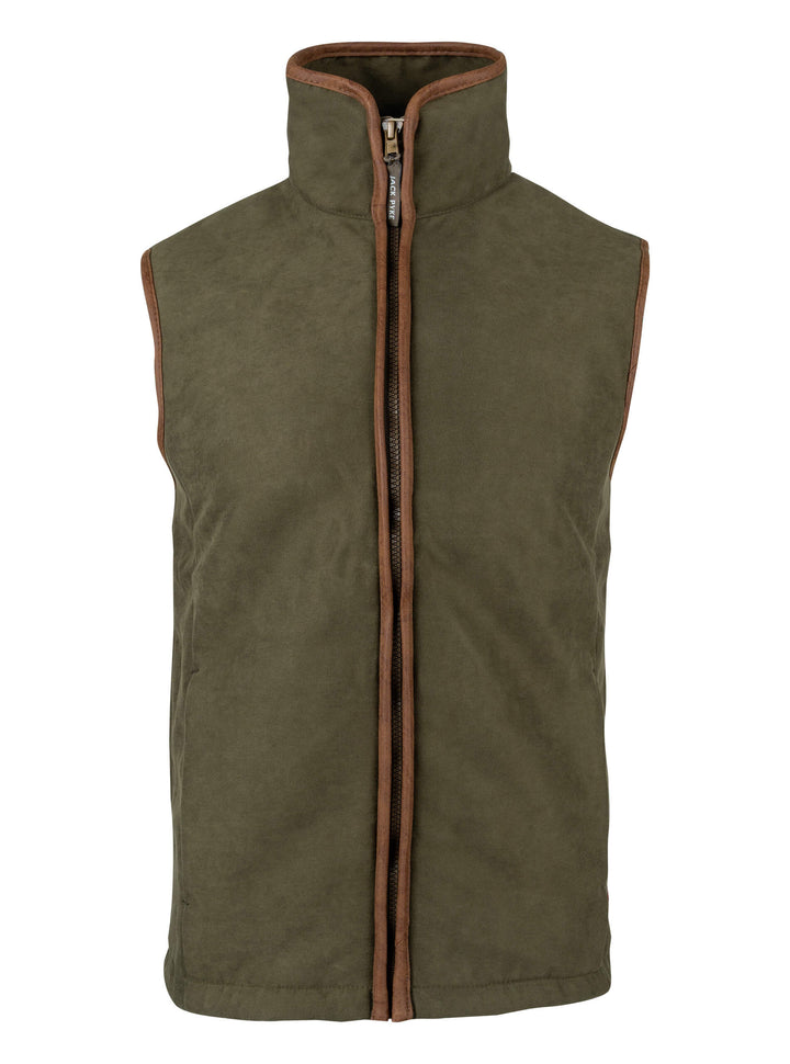 Men’s Moleskin Gilet - Fleece Lined Country Vest