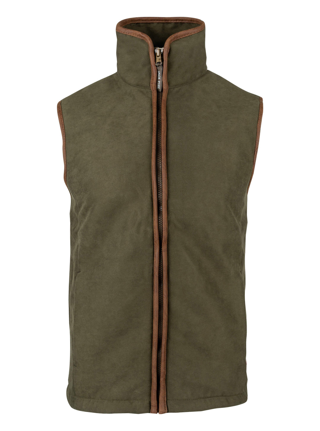 Jack Pyke Mens Technical Moleskin Gilet Dark Olive