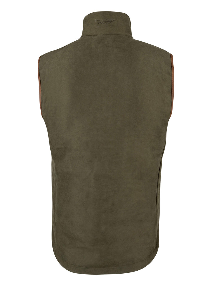 Jack Pyke Mens Technical Moleskin Gilet Dark Olive