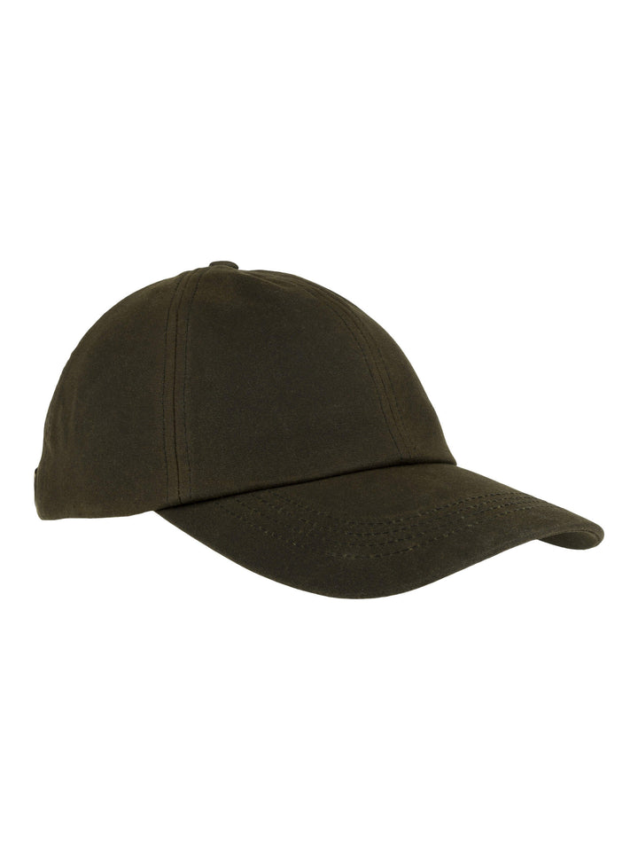 JACK PYKE Waxed Cotton Baseball Cap Green