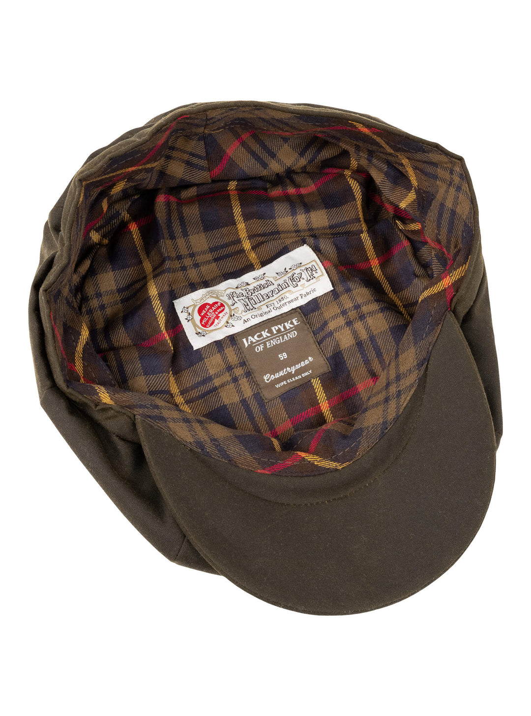 JACK PYKE Wax Baker Boy Hat Green 57