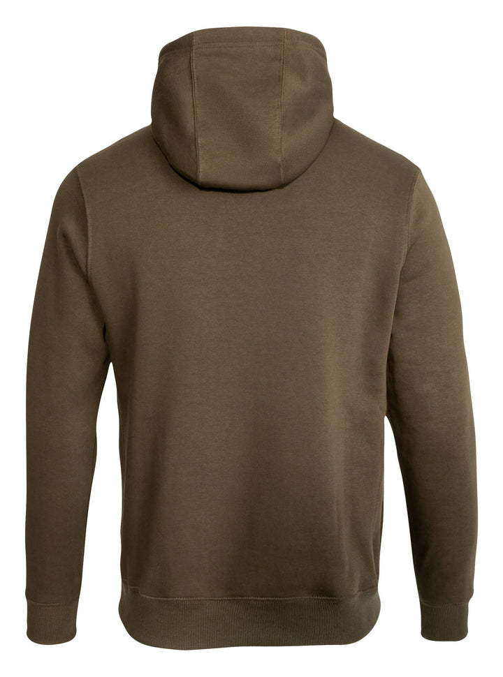 JACK PYKE Dalesman Mens Hoodie – Lightweight Polycotton Outdoor Hoodie with Zipped Pockets, Adjustable Hood and Cuffed Sleeves - Dark Olive
