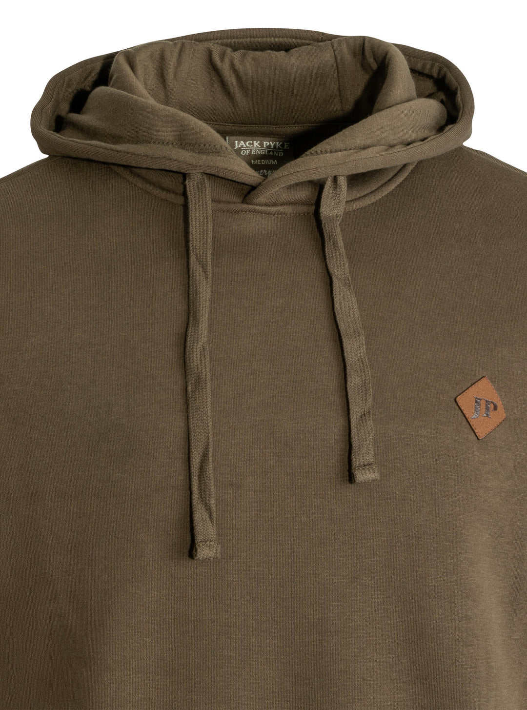 JACK PYKE Dalesman Mens Hoodie – Lightweight Polycotton Outdoor Hoodie with Zipped Pockets, Adjustable Hood and Cuffed Sleeves - Dark Olive