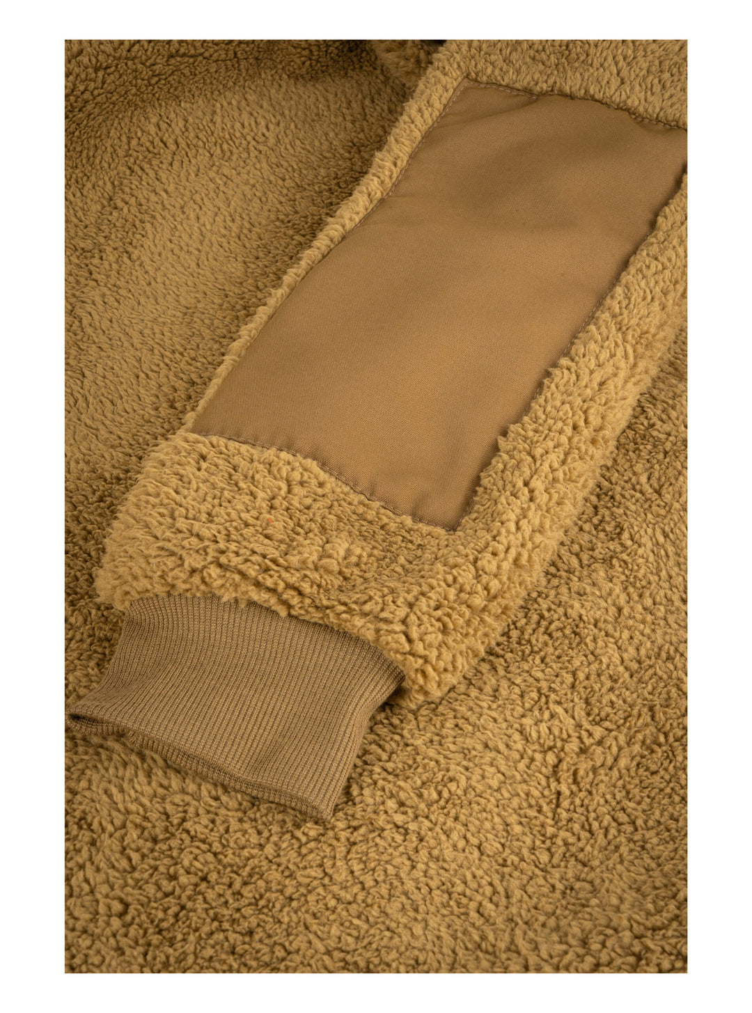 Jack Pyke Men’s Sherpa Fleece Hoodie Gen 2, Long Sleeve Hunting & Hiking Fleece Jacket Mens with Zipped Kangaroo Pockets, Elbow & Shoulder Patches, Drawstring Hood