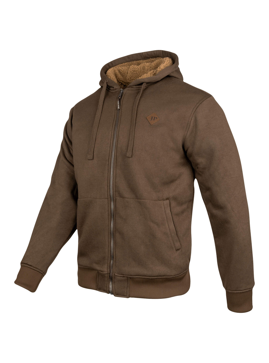 Sherpa Lined Hoodie Jacket