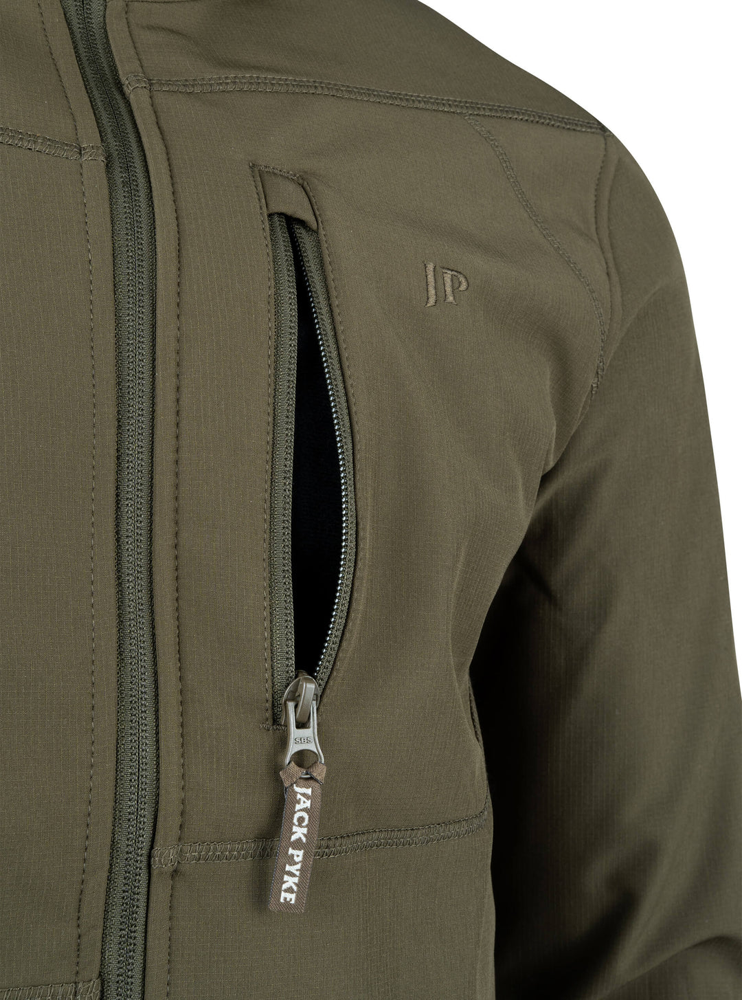 Giacca JACK PYKE Bleasdale Softshell Verde