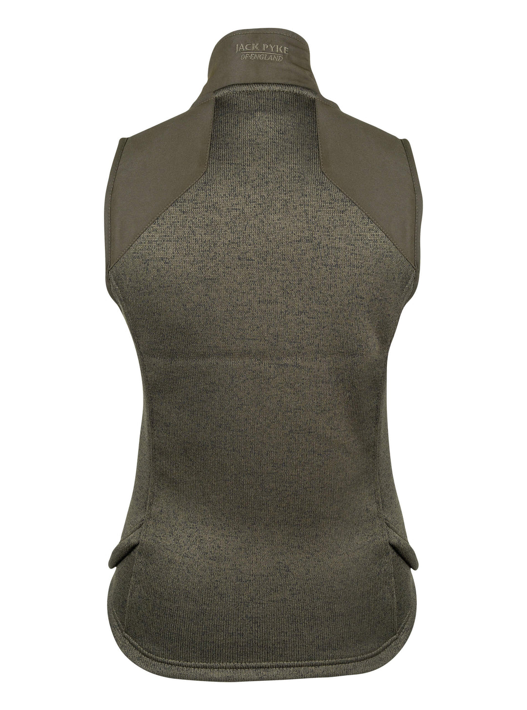 Jack Pyke Ladies Melange Fleece Gilet Dark Olive