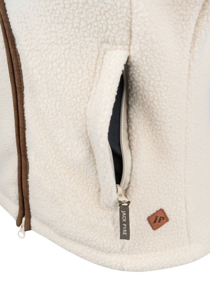 JACK PYKE Ladies Sherpa Fleece Gilet