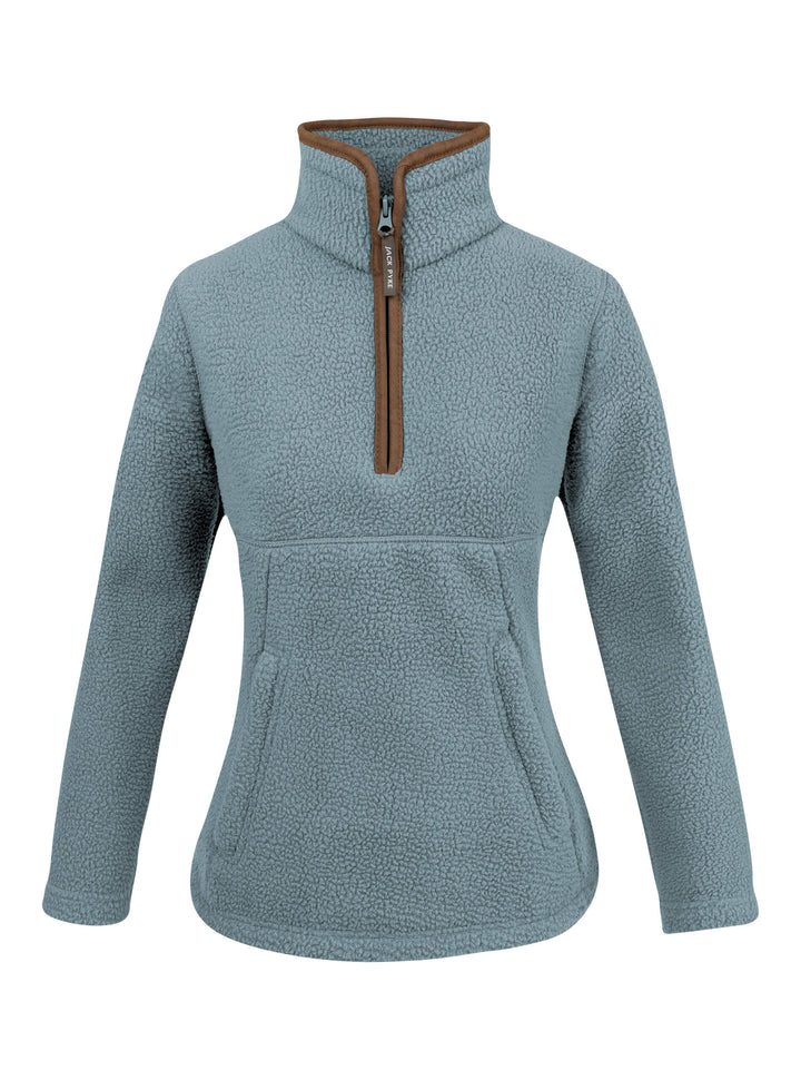Jack Pyke Ladies Half Zip Sherpa Fleece Pullover