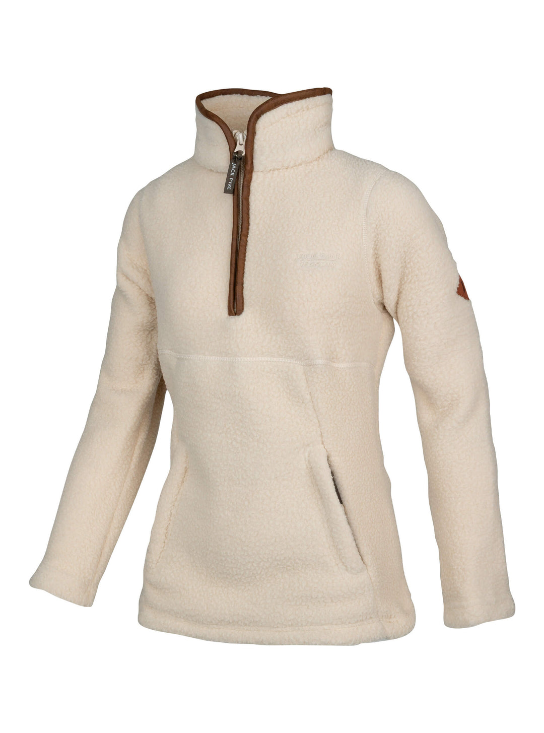 Jack Pyke Ladies Half Zip Sherpa Fleece Pullover