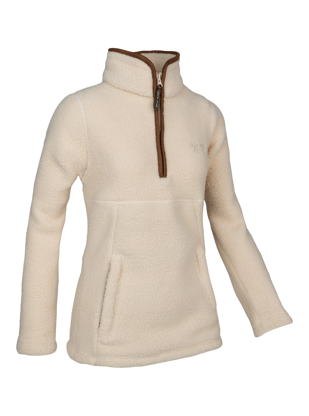 Jack Pyke Ladies Half Zip Sherpa Fleece Pullover