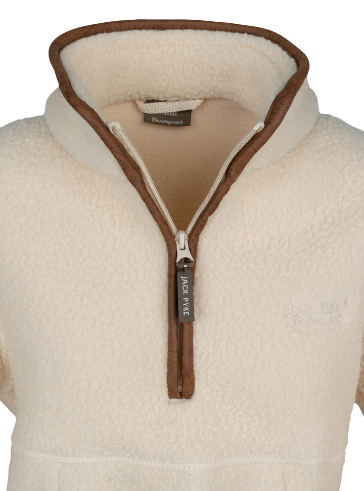 Jack Pyke Ladies Half Zip Sherpa Fleece Pullover
