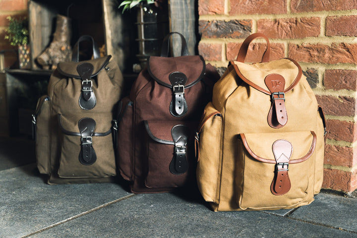 JACK PYKE Borsa da giorno in tela di cotone pesante