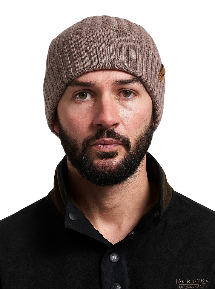 JACK PYKE Beanie-Bob-Mütze aus Merinowolle