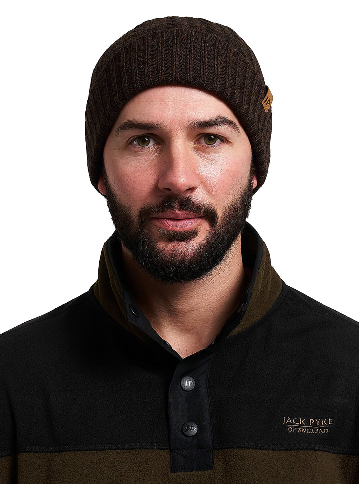 JACK PYKE Beanie-Bob-Mütze aus Merinowolle
