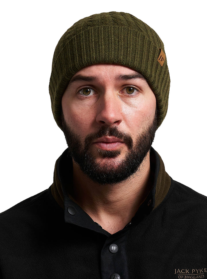 JACK PYKE Beanie-Bob-Mütze aus Merinowolle