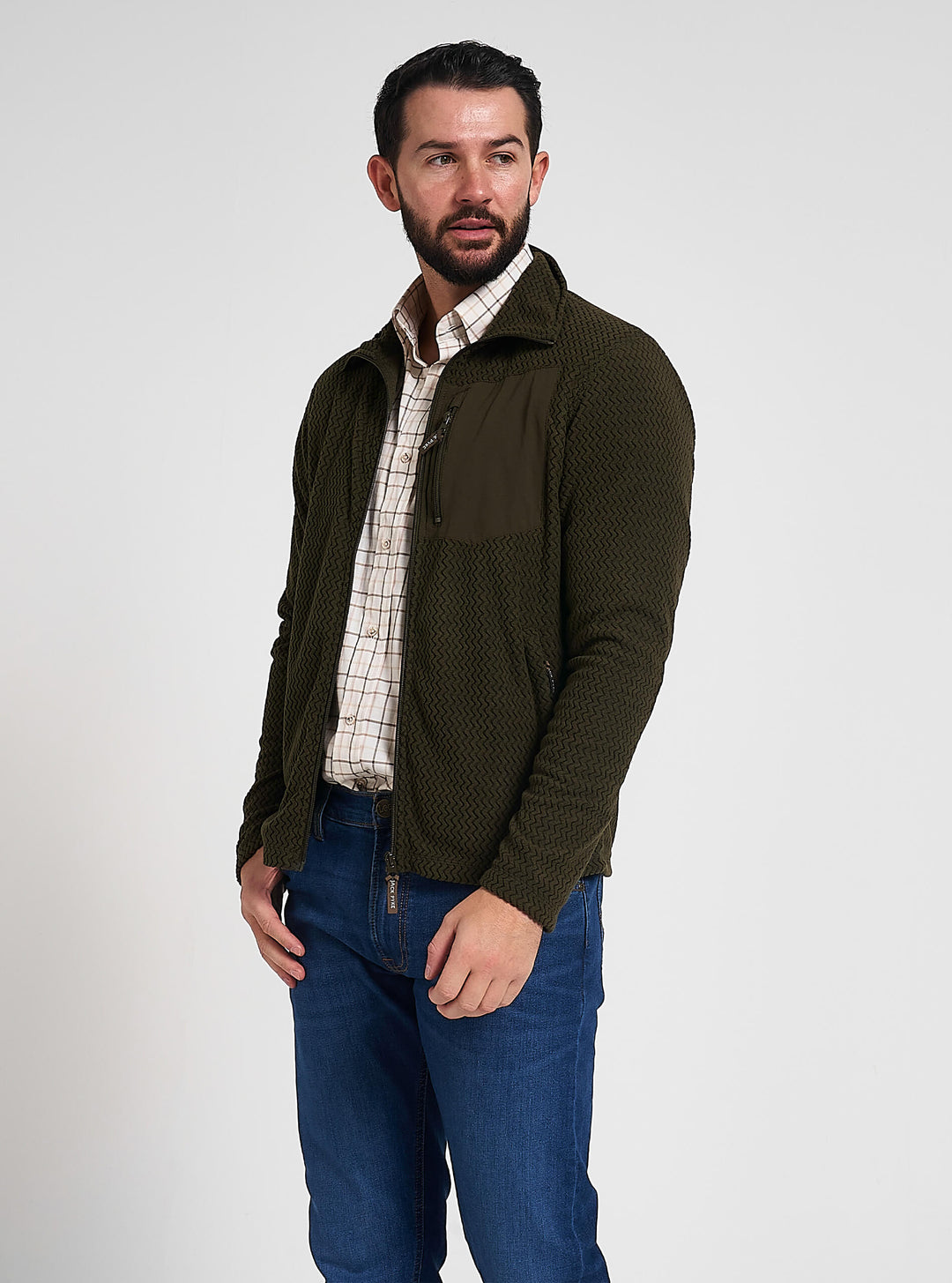 JACK PYKE Lightweight Z Langarm-Fleecejacke