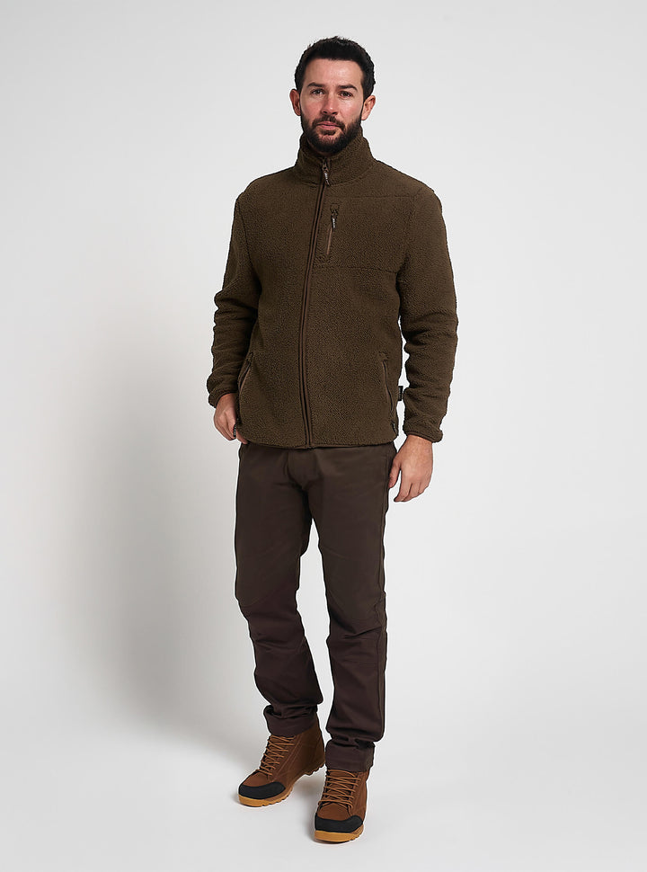 JACK PYKE Shires Fleecejacke mit Reißverschluss, Grün