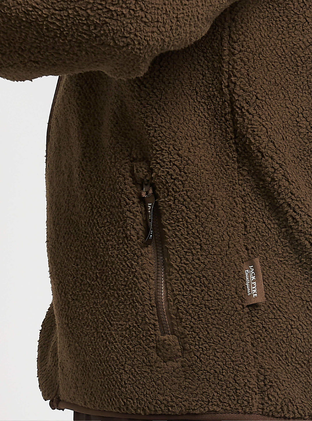 JACK PYKE Shires Fleecejacke mit Reißverschluss, Grün