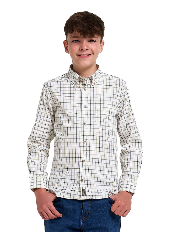 Jack Pyke Junior Countryman Langarmhemd Grün