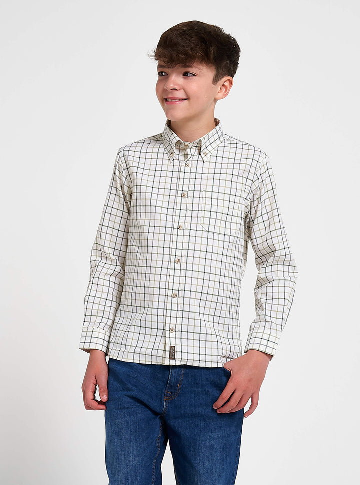 Jack Pyke Junior Countryman Langarmhemd Grün