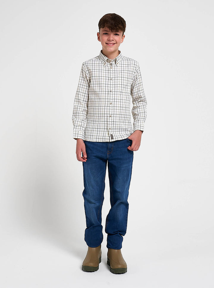 Jack Pyke Junior Countryman Langarmhemd Grün