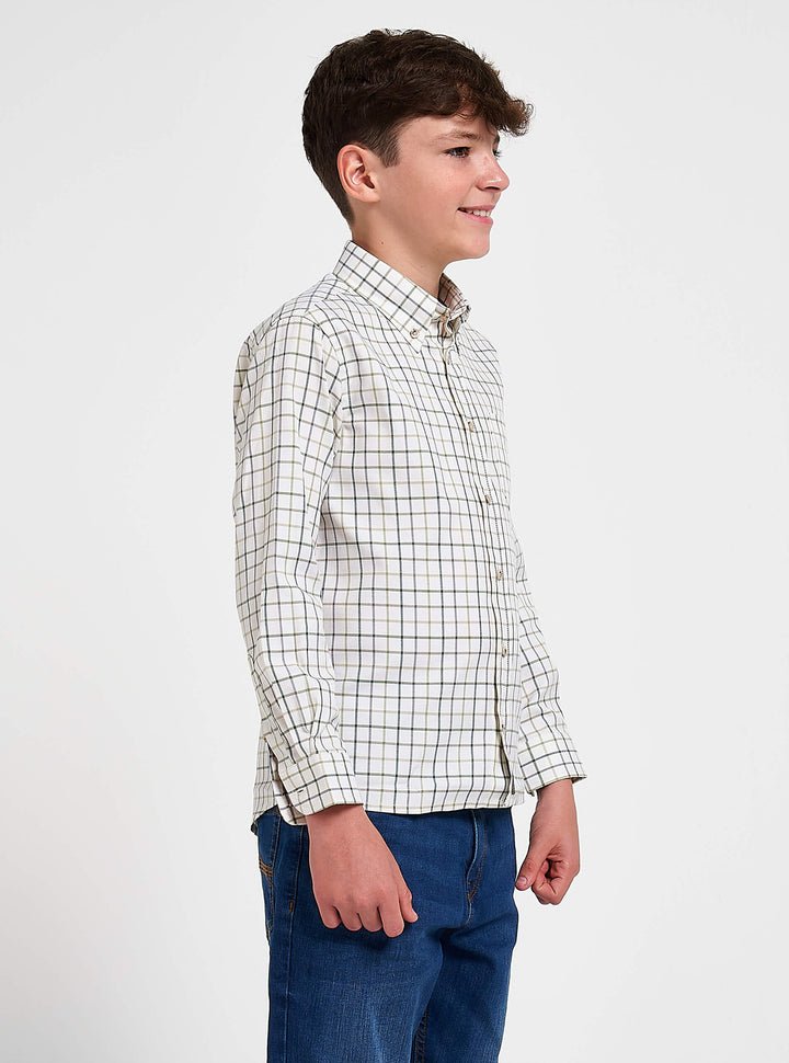 Jack Pyke Junior Countryman Langarmhemd Grün