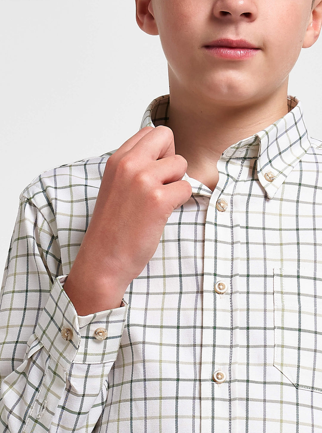 Jack Pyke Junior Countryman Langarmhemd Grün