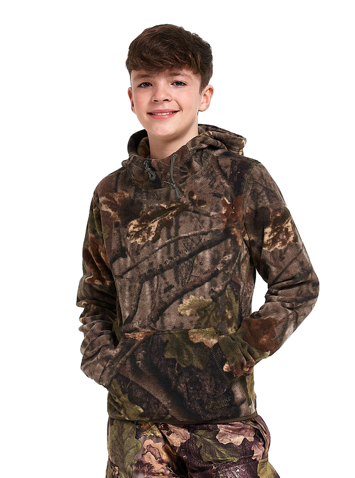 JACK PYKE Junior Fieldman Felpa con cappuccio in pile English Oak Evolution