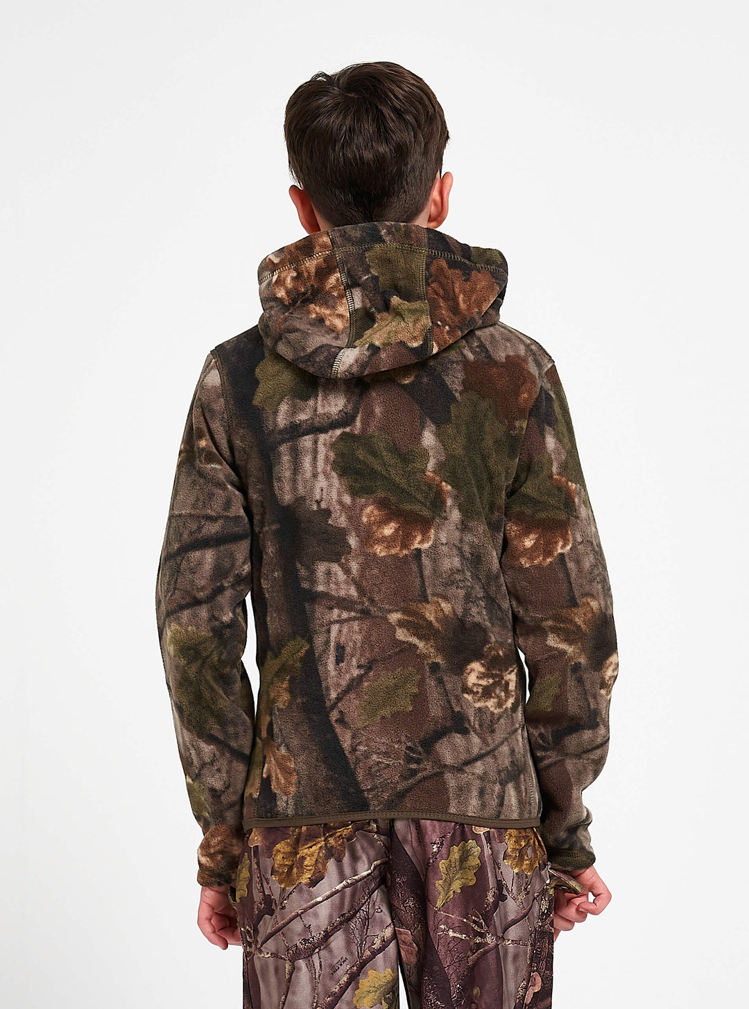 JACK PYKE Junior Fieldman Felpa con cappuccio in pile English Oak Evolution