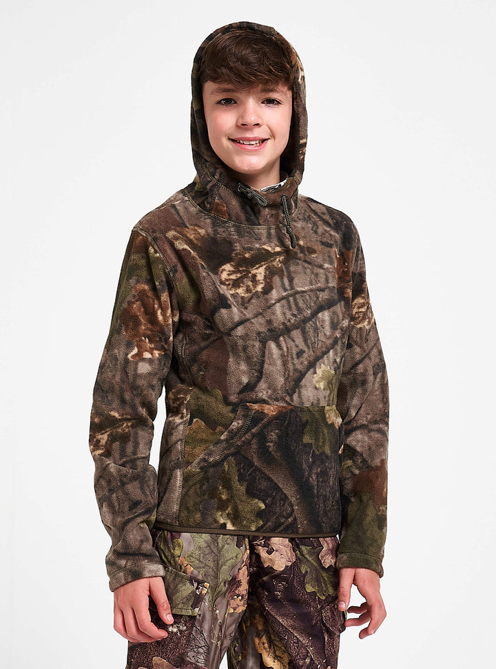 JACK PYKE Junior Fieldman Felpa con cappuccio in pile English Oak Evolution