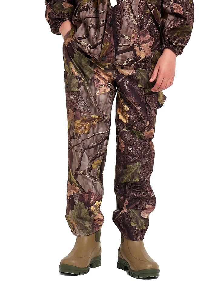 Jack Pyke Junior / Childrens Trousers English Oak Evolution