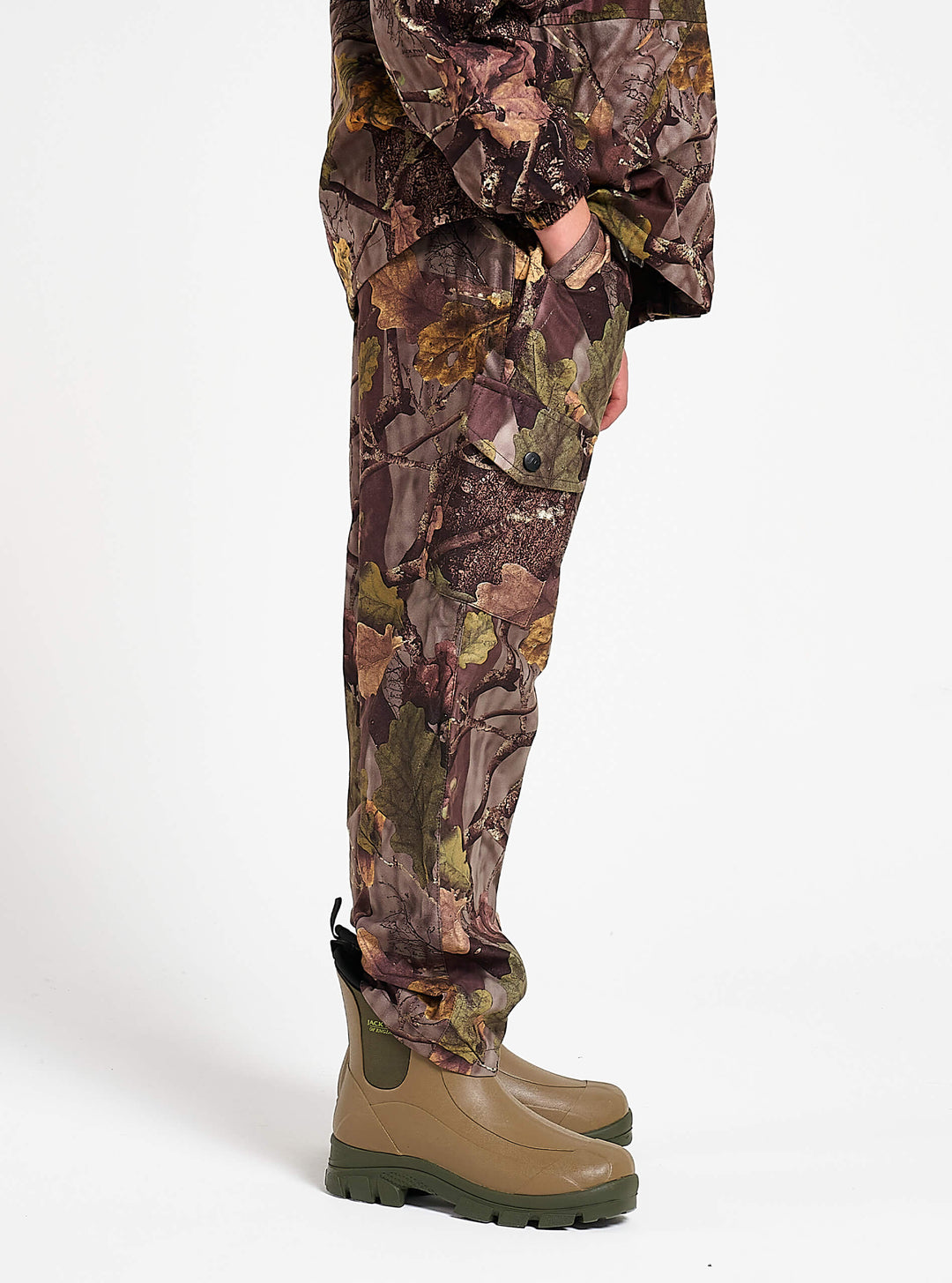 Jack Pyke Junior / Childrens Trousers English Oak Evolution