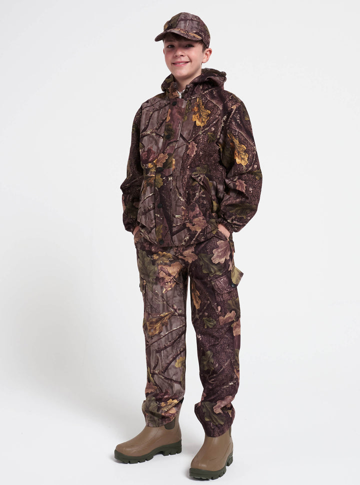 Jack Pyke Junior / Childrens Trousers English Oak Evolution