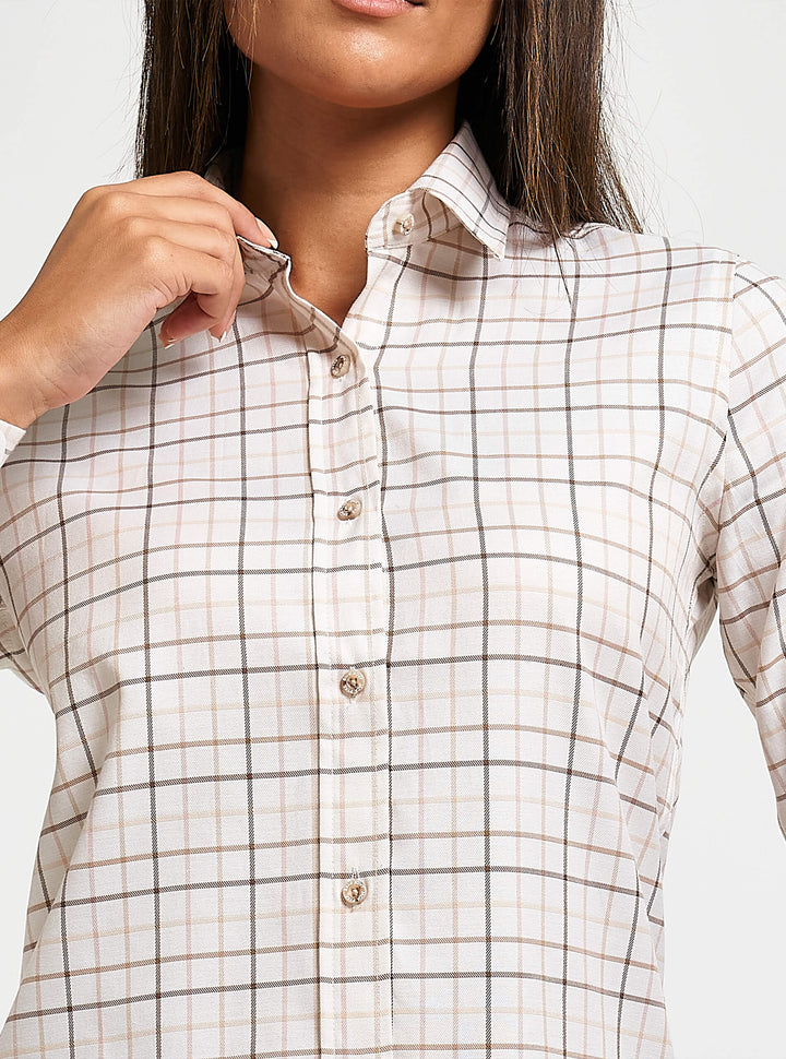 JACK PYKE Ladies Countryman Check Long Sleeve Shirt