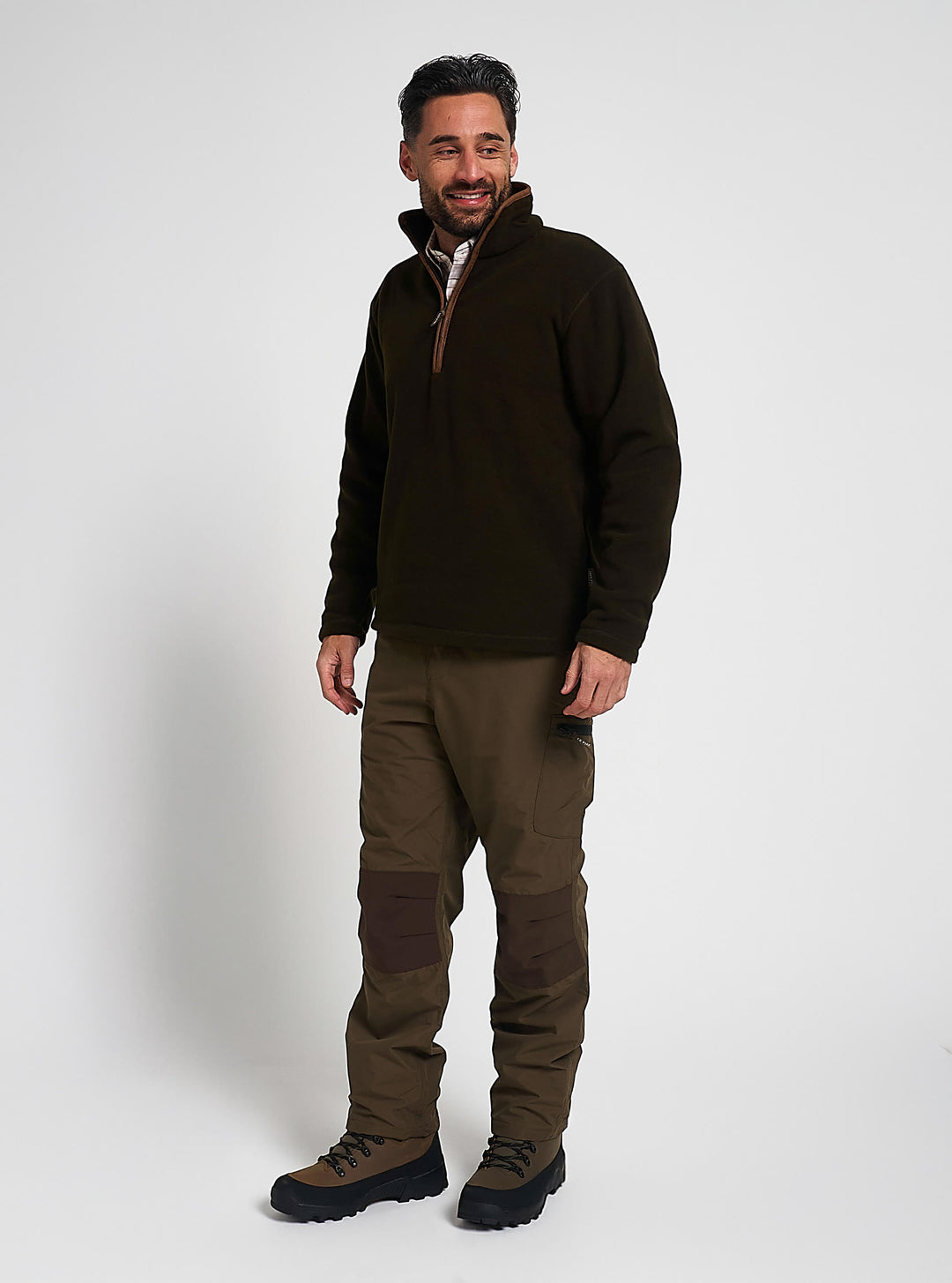 JACK PYKE Countryman Long Sleeve Thermal Fleece Pullover