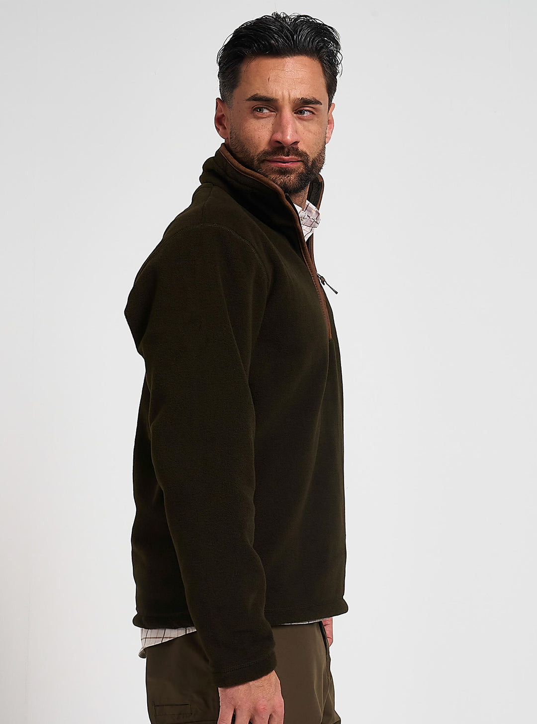 JACK PYKE Pullover in pile termico a maniche lunghe Countryman