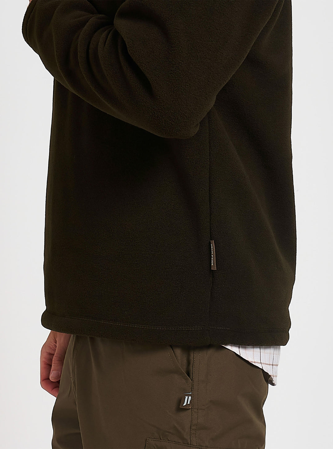 JACK PYKE Pullover in pile termico a maniche lunghe Countryman