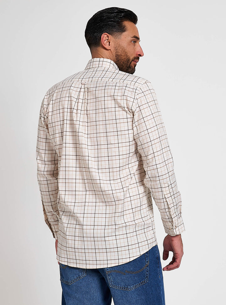 JACK PYKE Mens Countryman Check Long Sleeve Shirt
