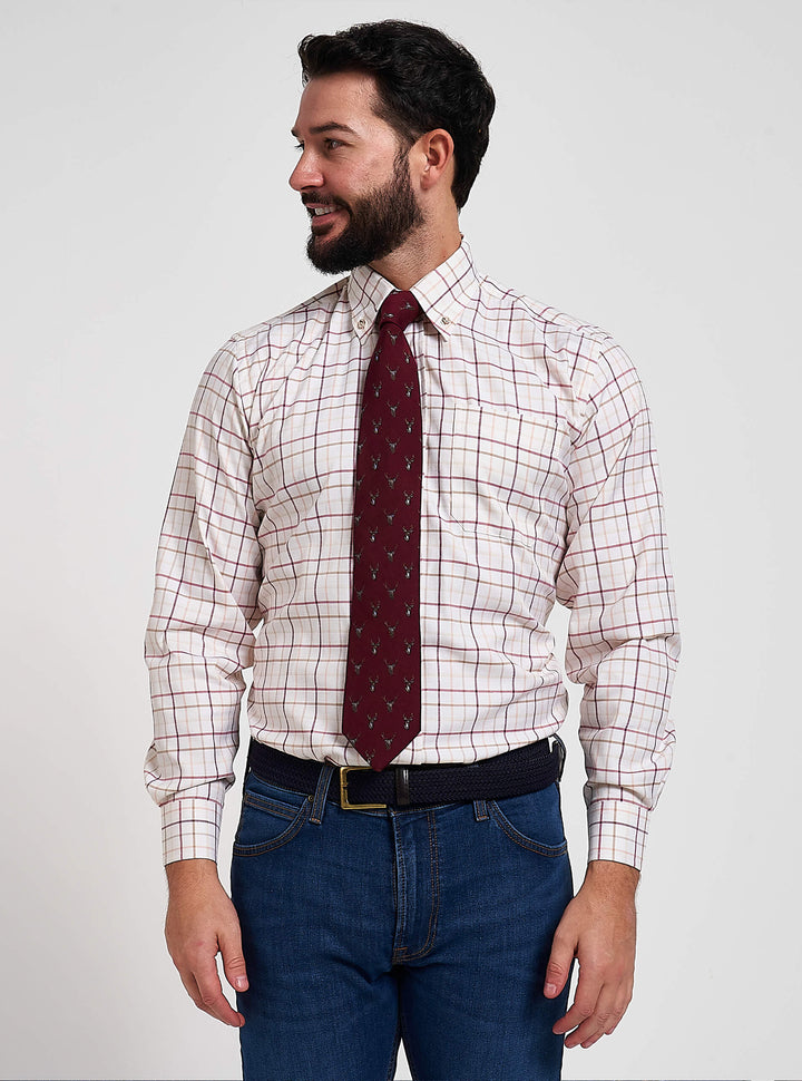 JACK PYKE Cravatta in seta con cervo