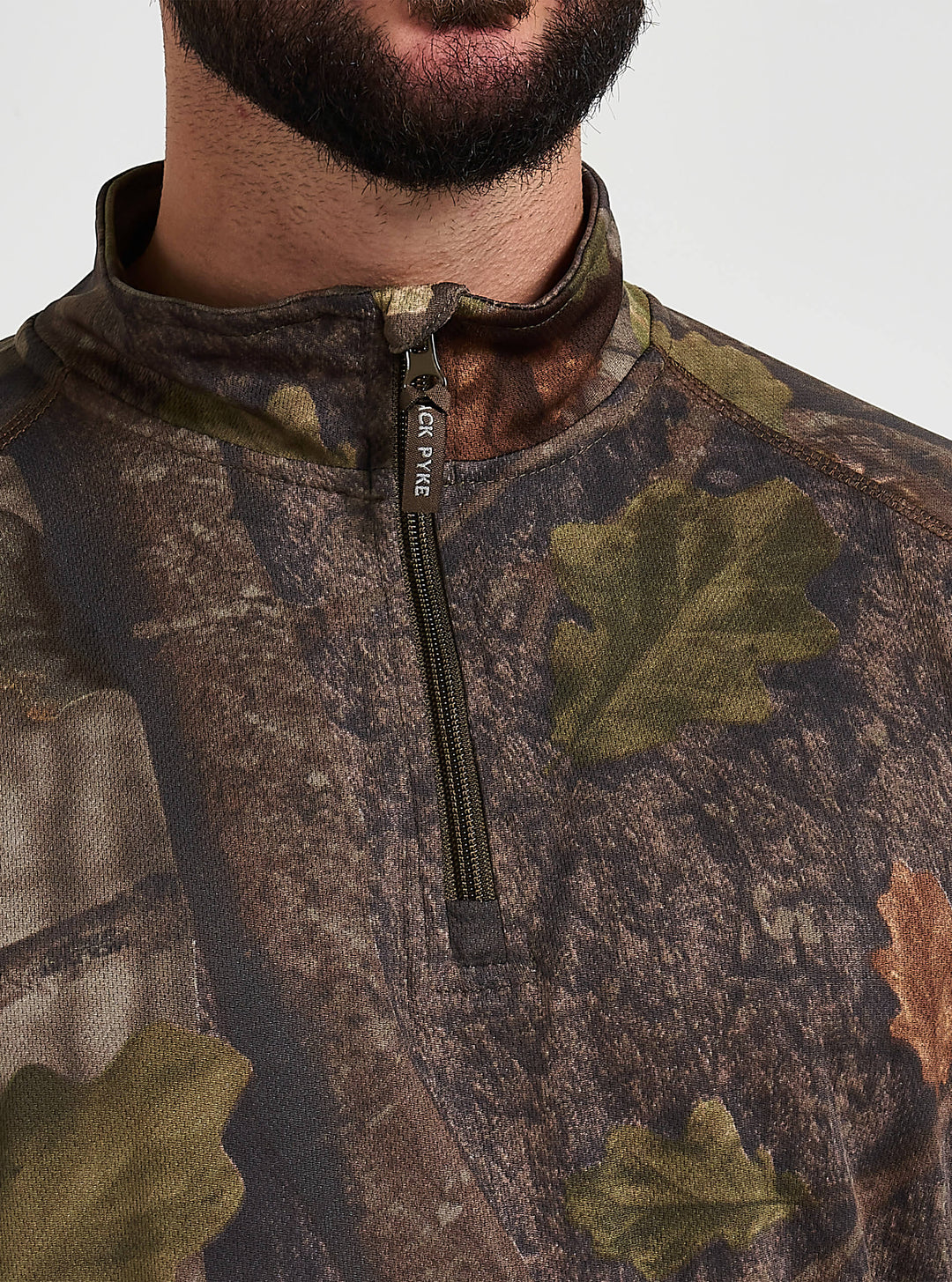 JACK PYKE Quick Wick Armour Top a maniche lunghe English Oak Evolution T-Shirt