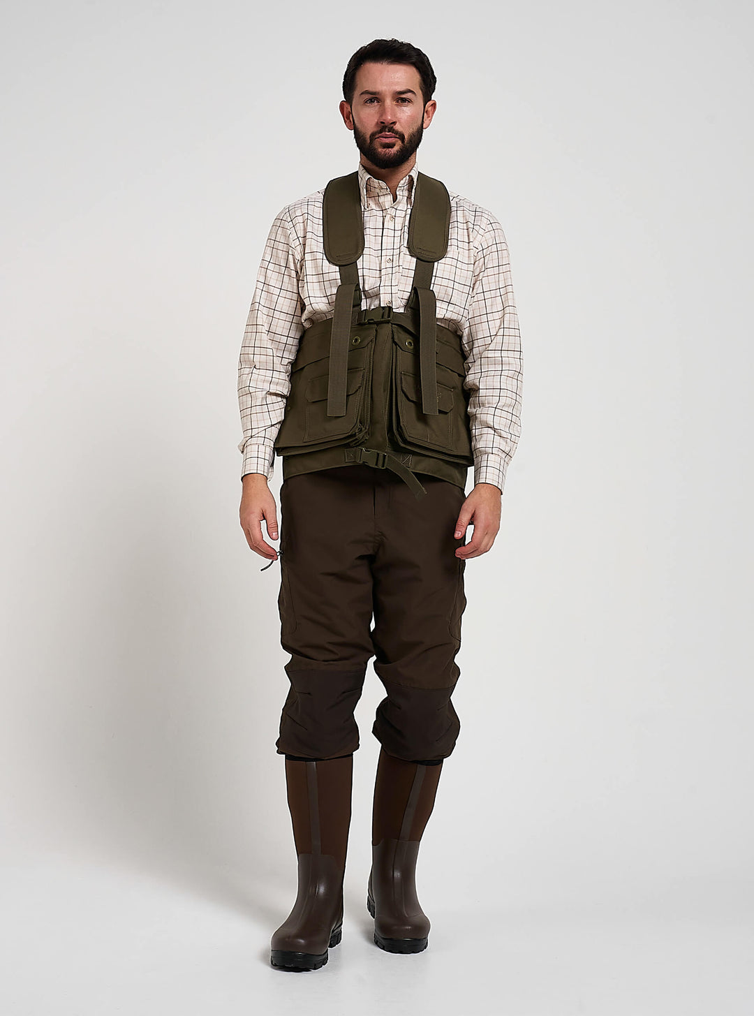 JACK PYKE Dog Handlers Gilet da pesca da caccia verde