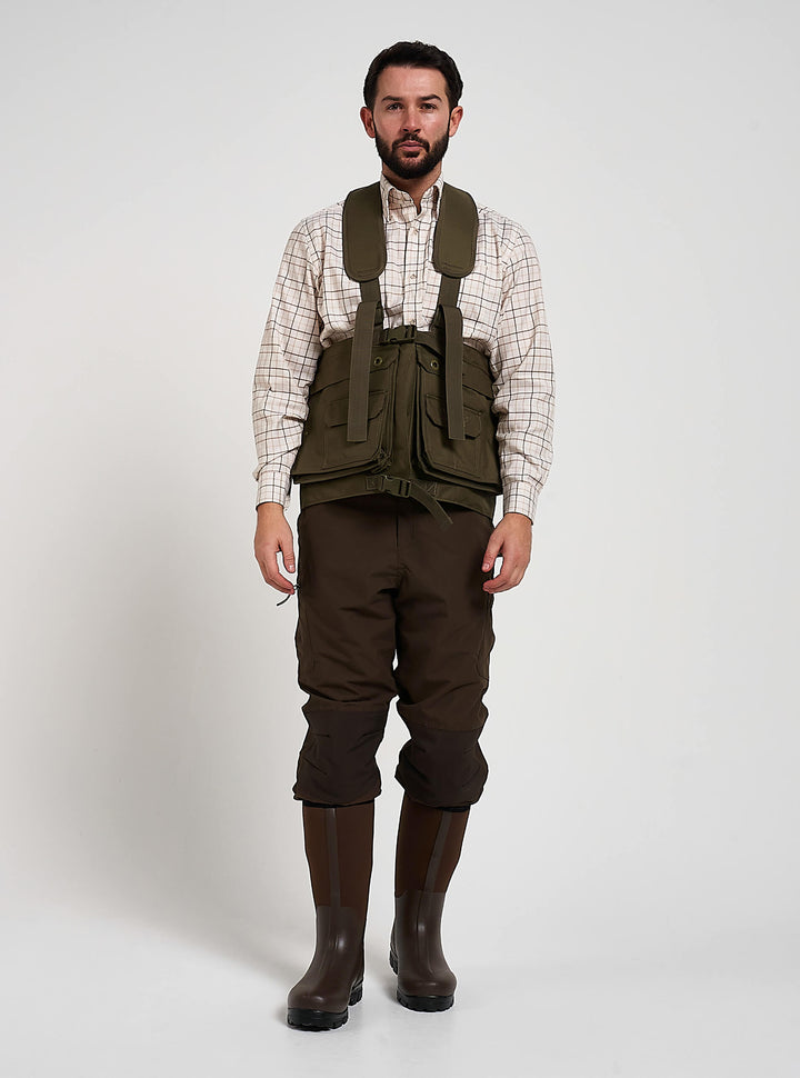 JACK PYKE Dog Handlers Gilet da pesca da caccia verde