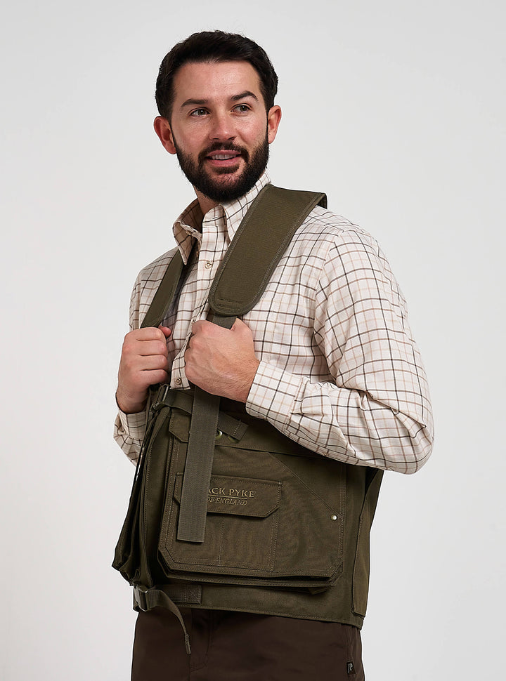 JACK PYKE Dog Handlers Gilet da pesca da caccia verde