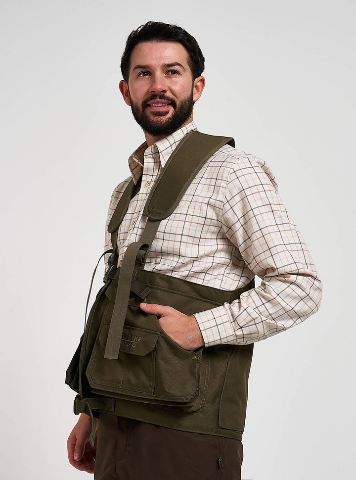JACK PYKE Dog Handlers Gilet da pesca da caccia verde