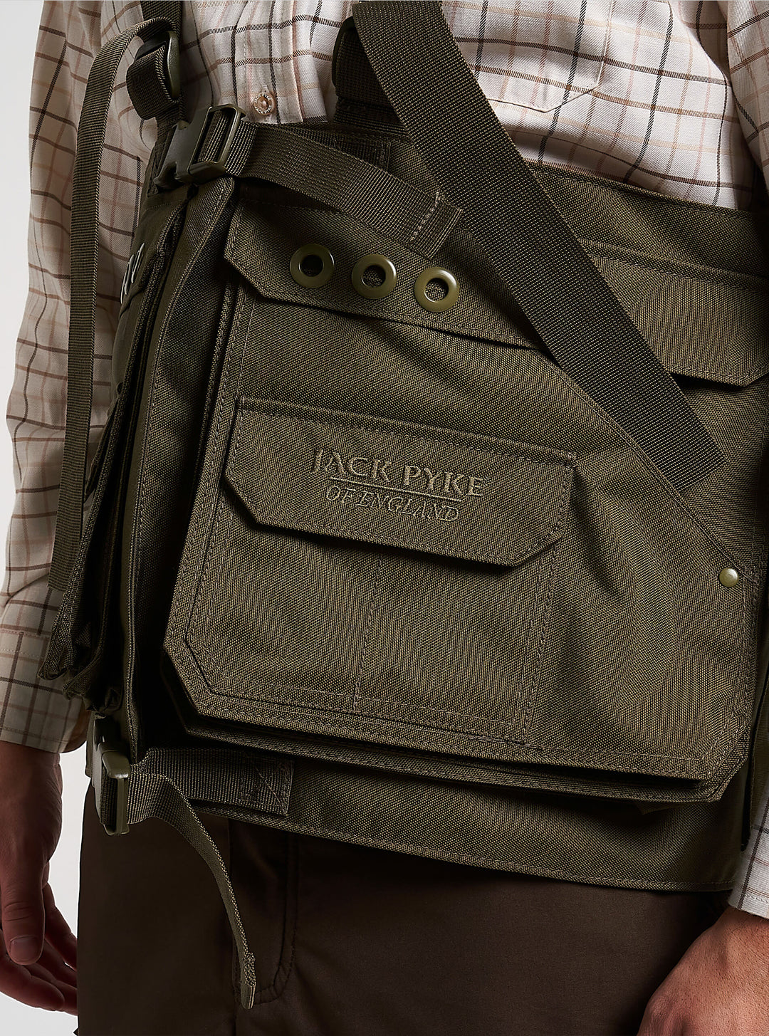 JACK PYKE Dog Handlers Gilet da pesca da caccia verde